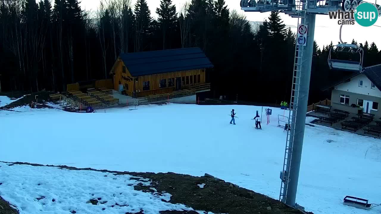 Stations de ski Maribor Pohorje web cam Ruška
