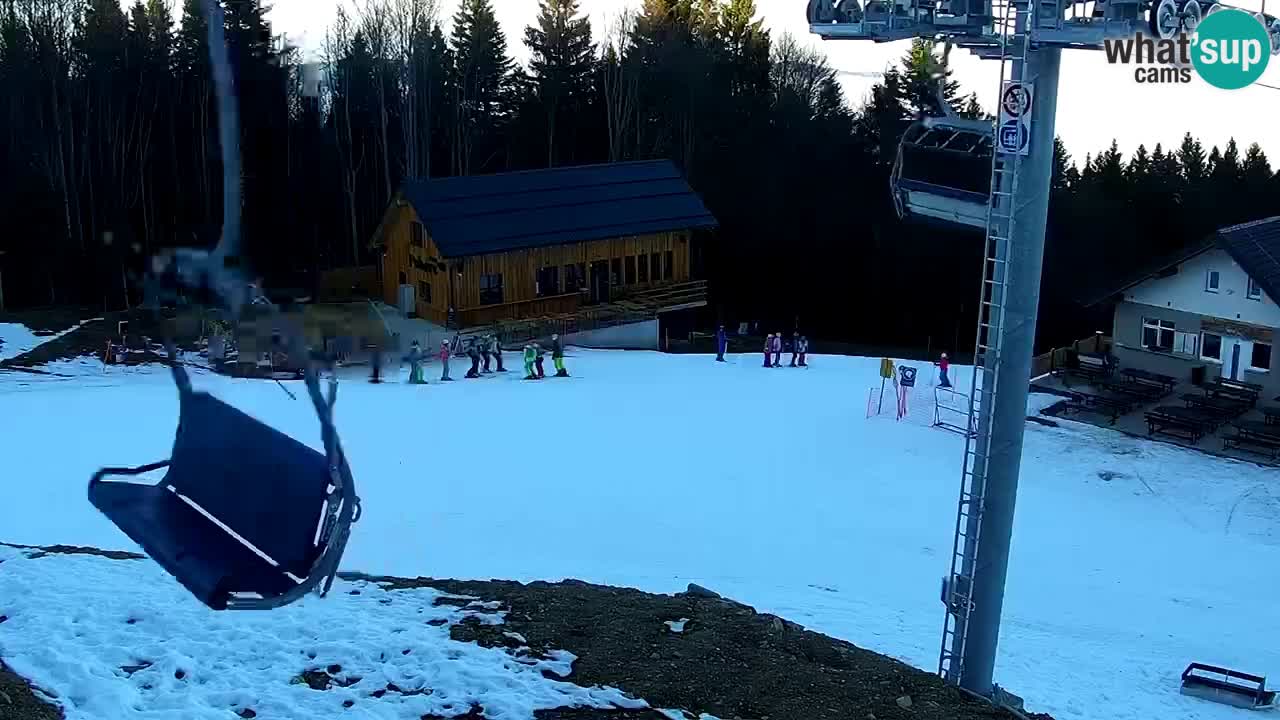 SKI Maribor Pohorje webcam Ruška