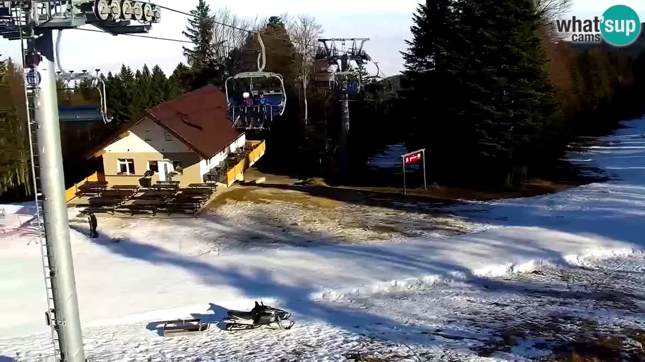 SKI Maribor Pohorje webcam Ruška