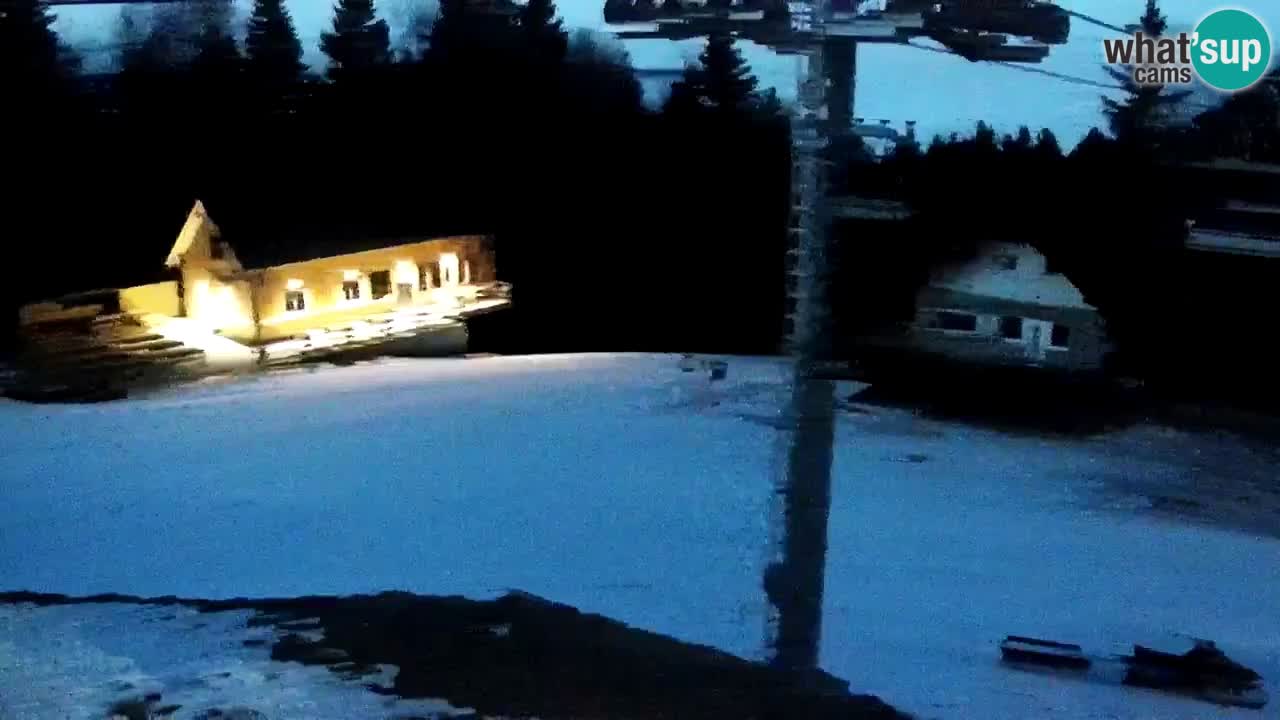 Stations de ski Maribor Pohorje web cam Ruška