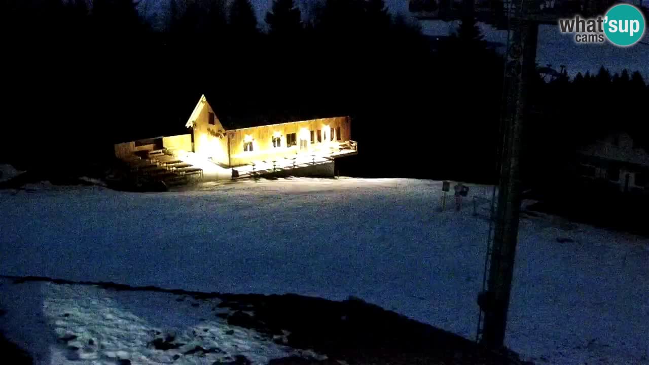 Smučišče Mariborsko Pohorje – spletna kamera Ruška zgoraj