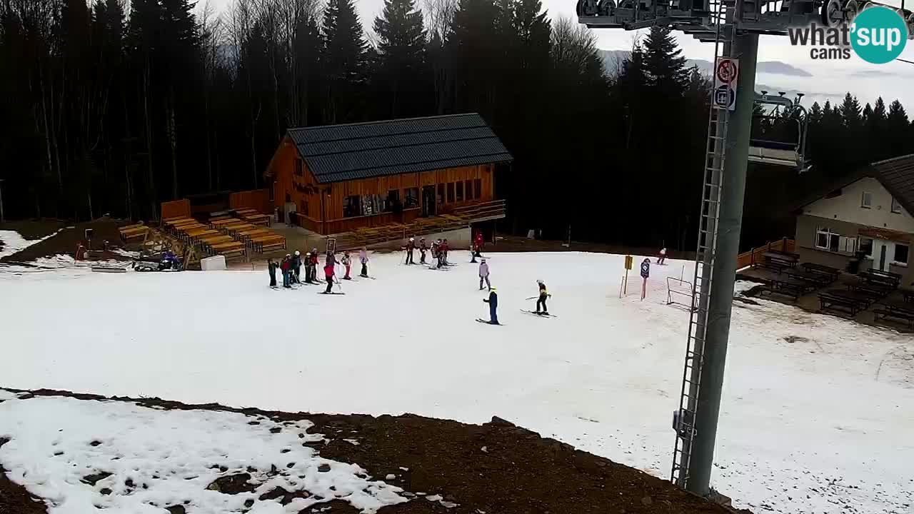 Stations de ski Maribor Pohorje web cam Ruška