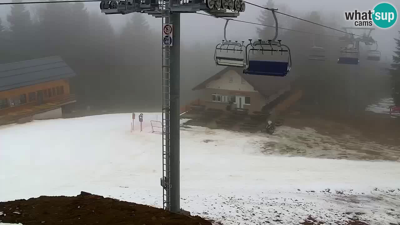 Skijalište Maribor Pohorje web kamera Ruška