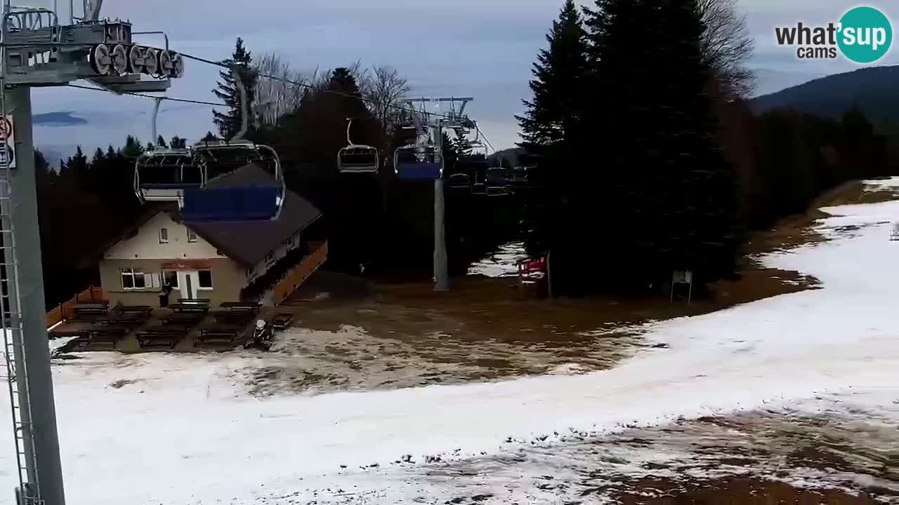 Skijalište Maribor Pohorje web kamera Ruška