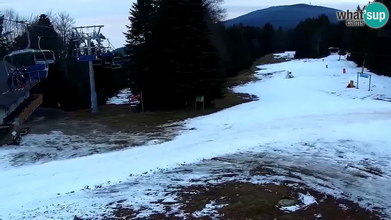Smučišče Mariborsko Pohorje – spletna kamera Ruška zgoraj