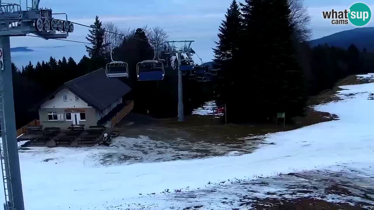 Stations de ski Maribor Pohorje web cam Ruška