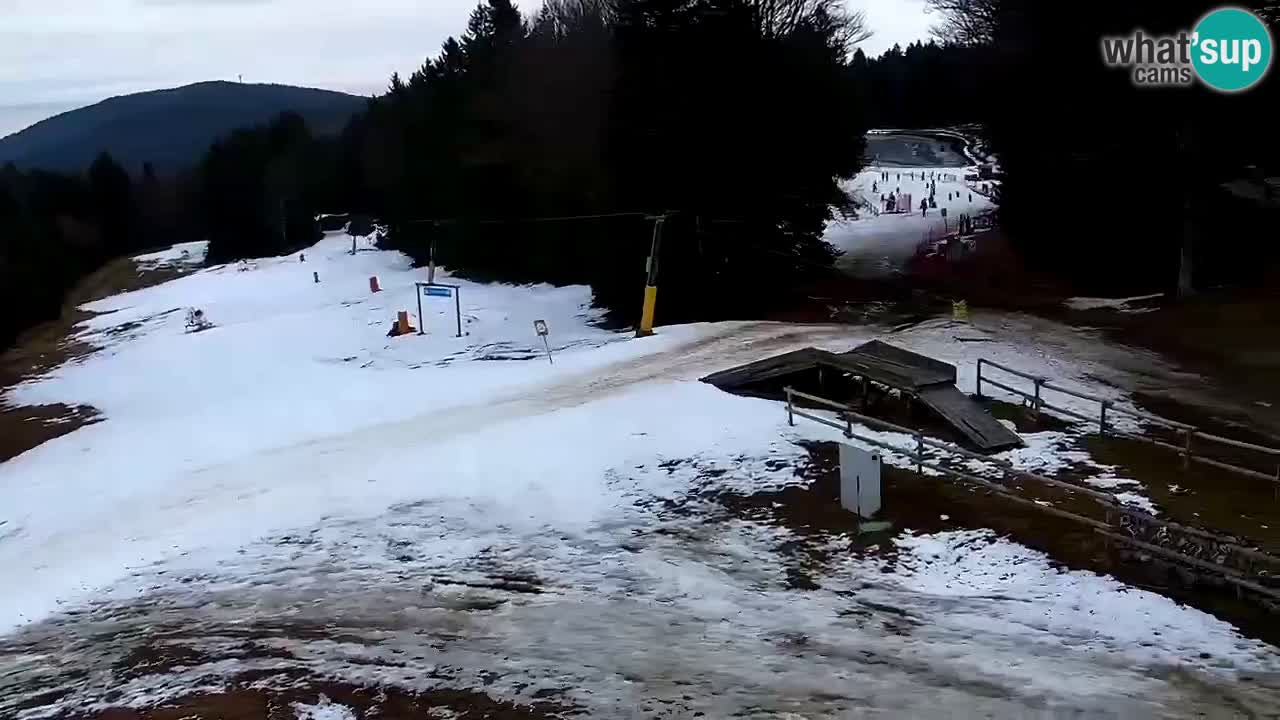 Skijalište Maribor Pohorje web kamera Ruška