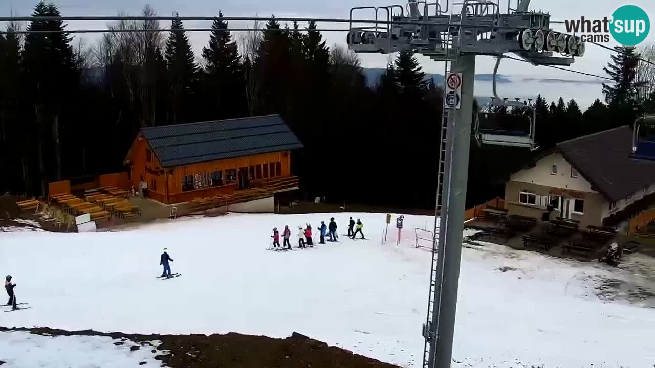 Stations de ski Maribor Pohorje web cam Ruška