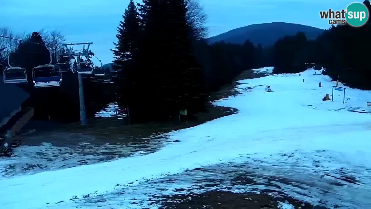 SKI Maribor Pohorje webcam Ruška