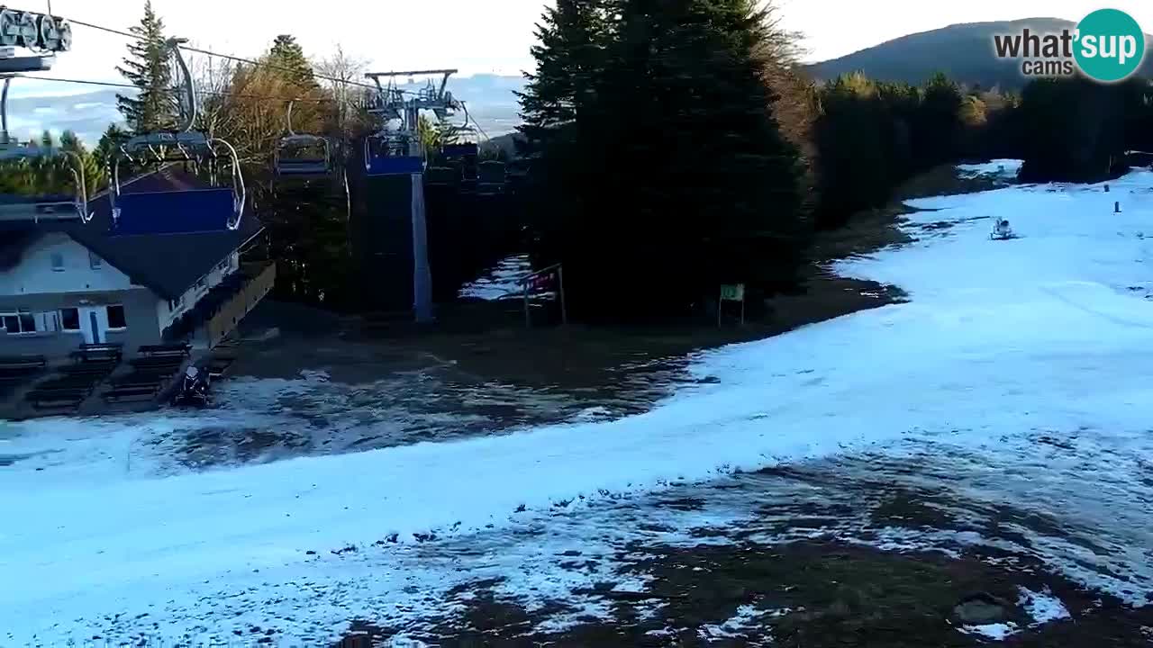 Smučišče Mariborsko Pohorje – spletna kamera Ruška zgoraj