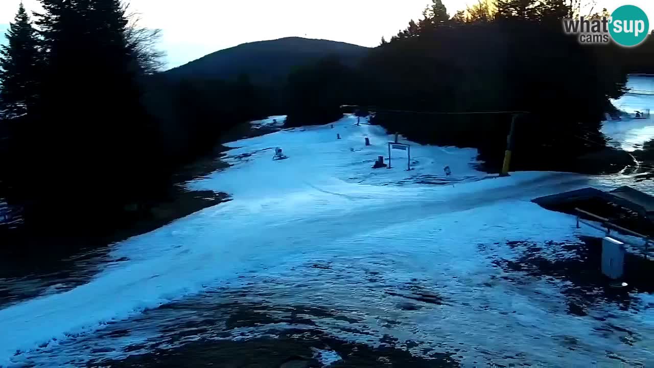 Smučišče Mariborsko Pohorje – spletna kamera Ruška zgoraj