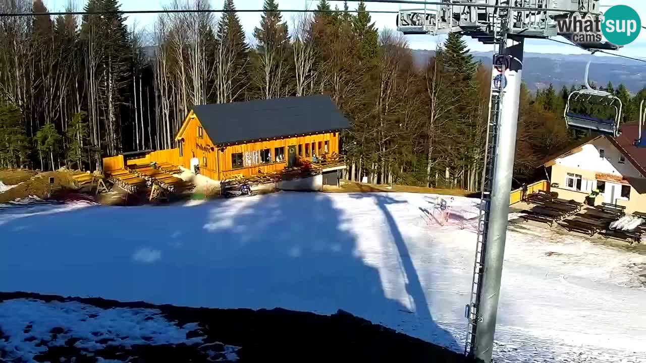 Smučišče Mariborsko Pohorje – spletna kamera Ruška zgoraj
