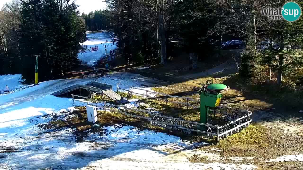 Smučišče Mariborsko Pohorje – spletna kamera Ruška zgoraj