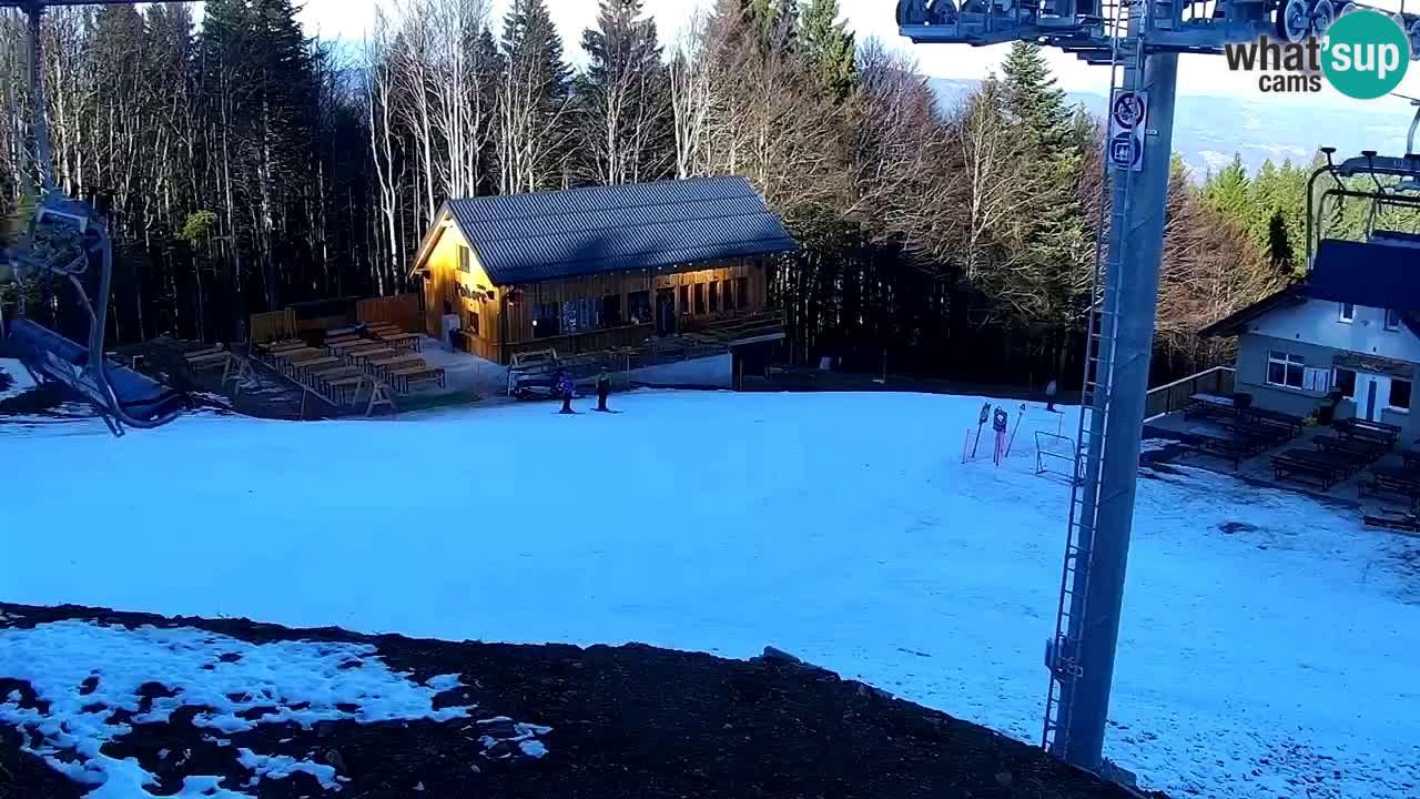 Skijalište Maribor Pohorje web kamera Ruška