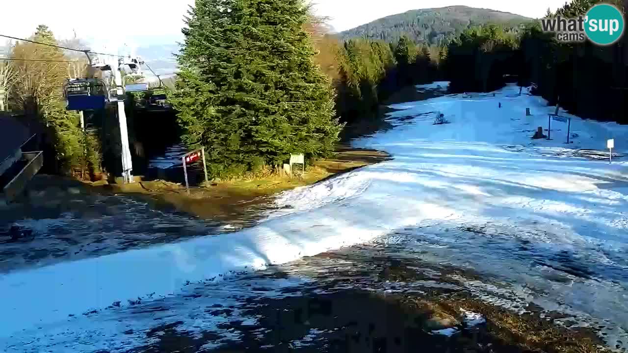 Skijalište Maribor Pohorje web kamera Ruška