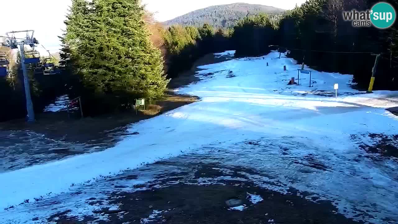 Stations de ski Maribor Pohorje web cam Ruška