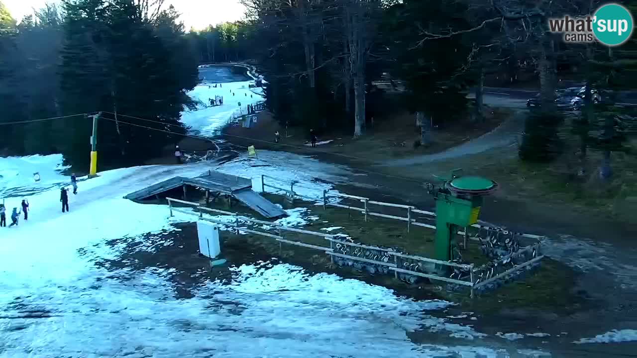 Smučišče Mariborsko Pohorje – spletna kamera Ruška zgoraj