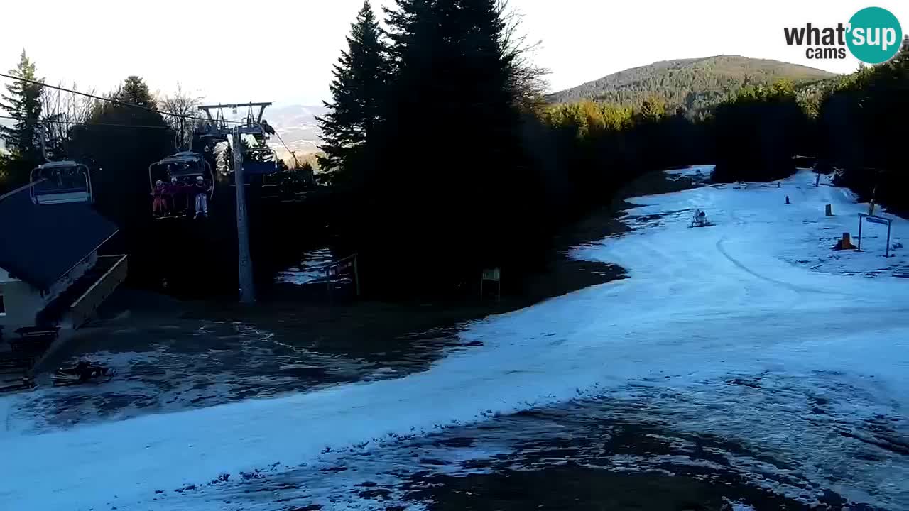 Smučišče Mariborsko Pohorje – spletna kamera Ruška zgoraj