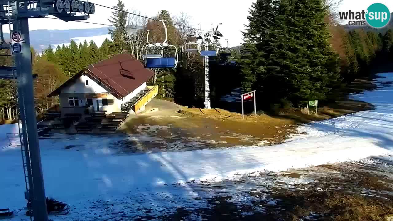 Stations de ski Maribor Pohorje web cam Ruška