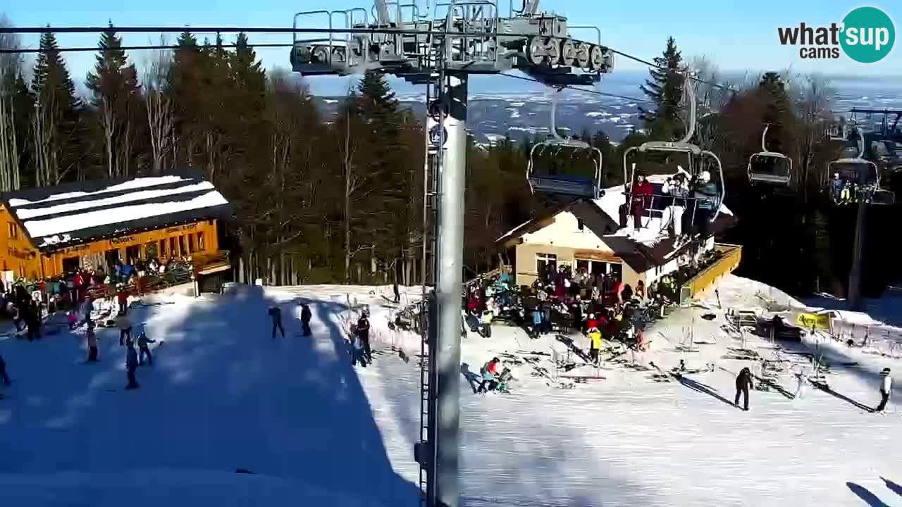Smučišče Mariborsko Pohorje – spletna kamera Ruška zgoraj