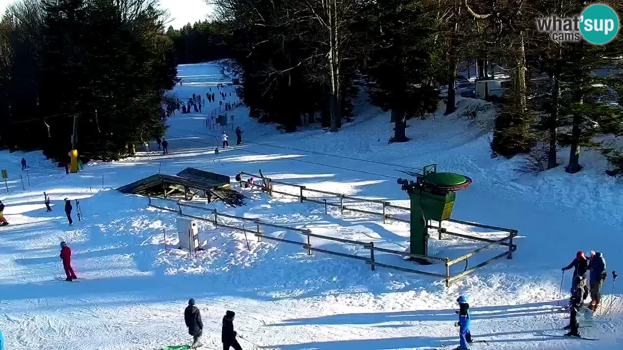 Smučišče Mariborsko Pohorje – spletna kamera Ruška zgoraj