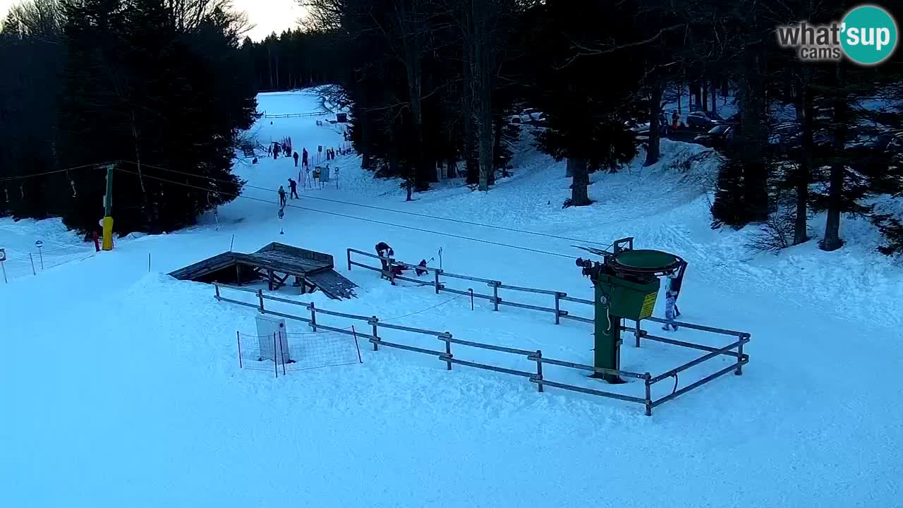 Smučišče Mariborsko Pohorje – spletna kamera Ruška zgoraj