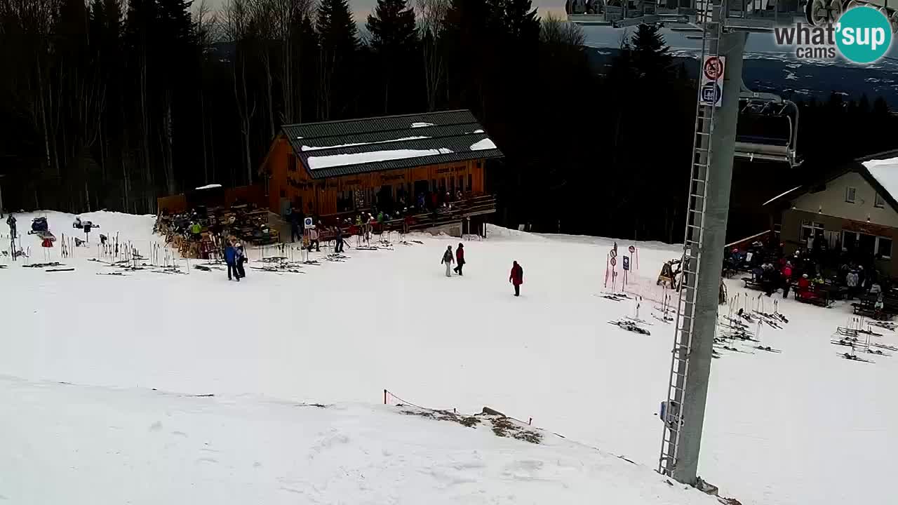 SKI Maribor Pohorje webcam Ruška