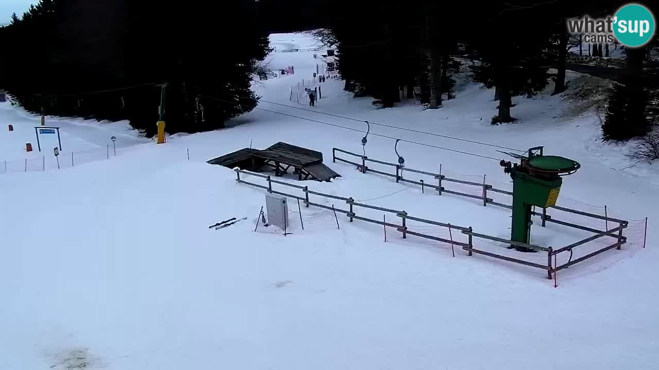 Smučišče Mariborsko Pohorje – spletna kamera Ruška zgoraj