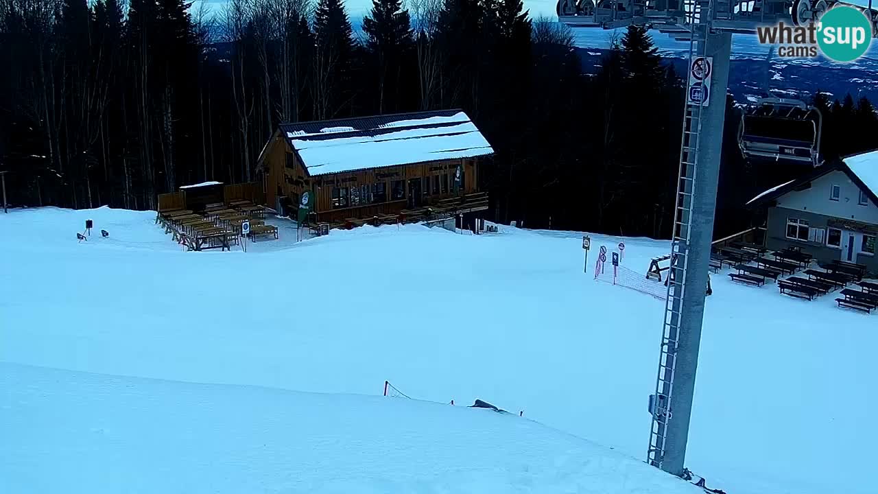 Stations de ski Maribor Pohorje web cam Ruška