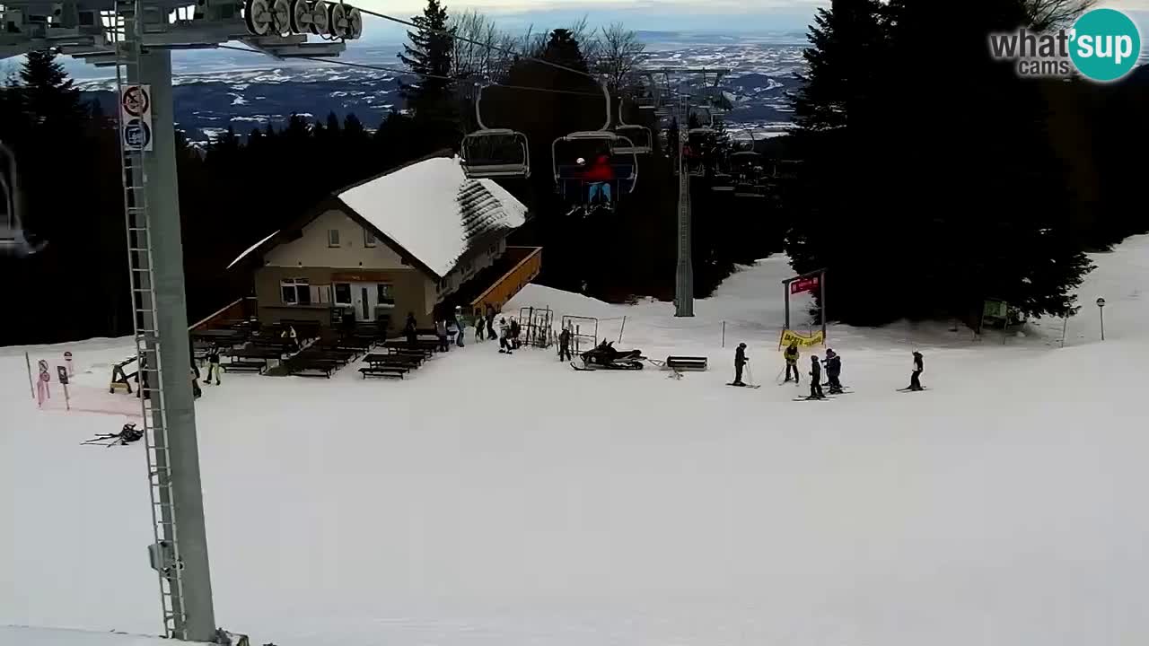 SKI Maribor Pohorje webcam Ruška