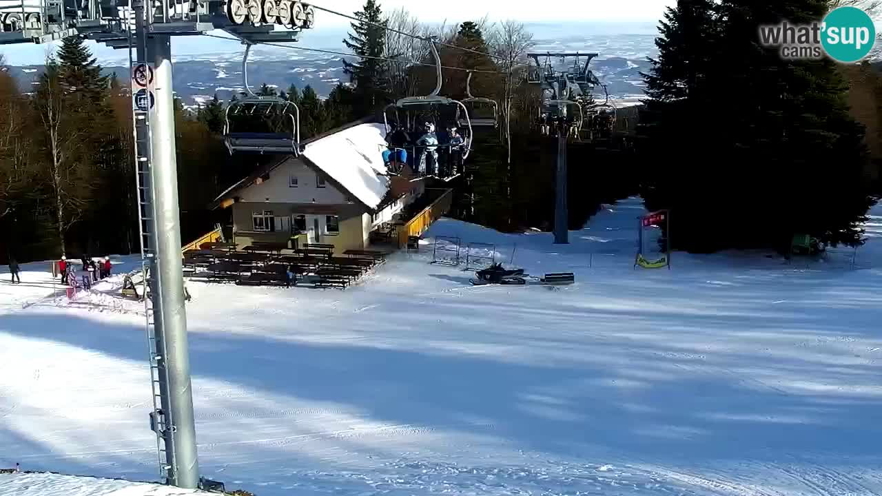 Stations de ski Maribor Pohorje web cam Ruška