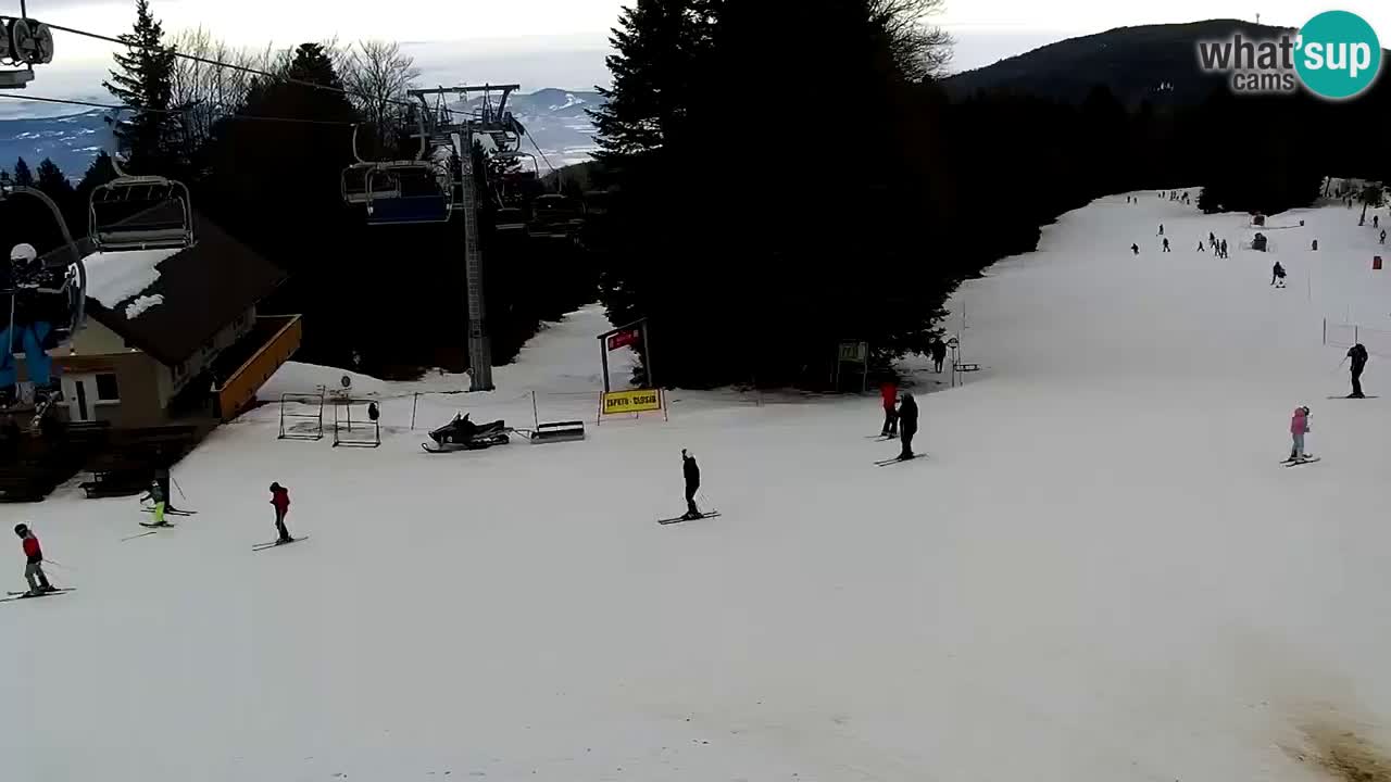 SKI Maribor Pohorje webcam Ruška