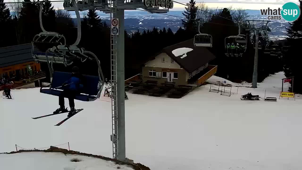 SKI Maribor Pohorje webcam Ruška