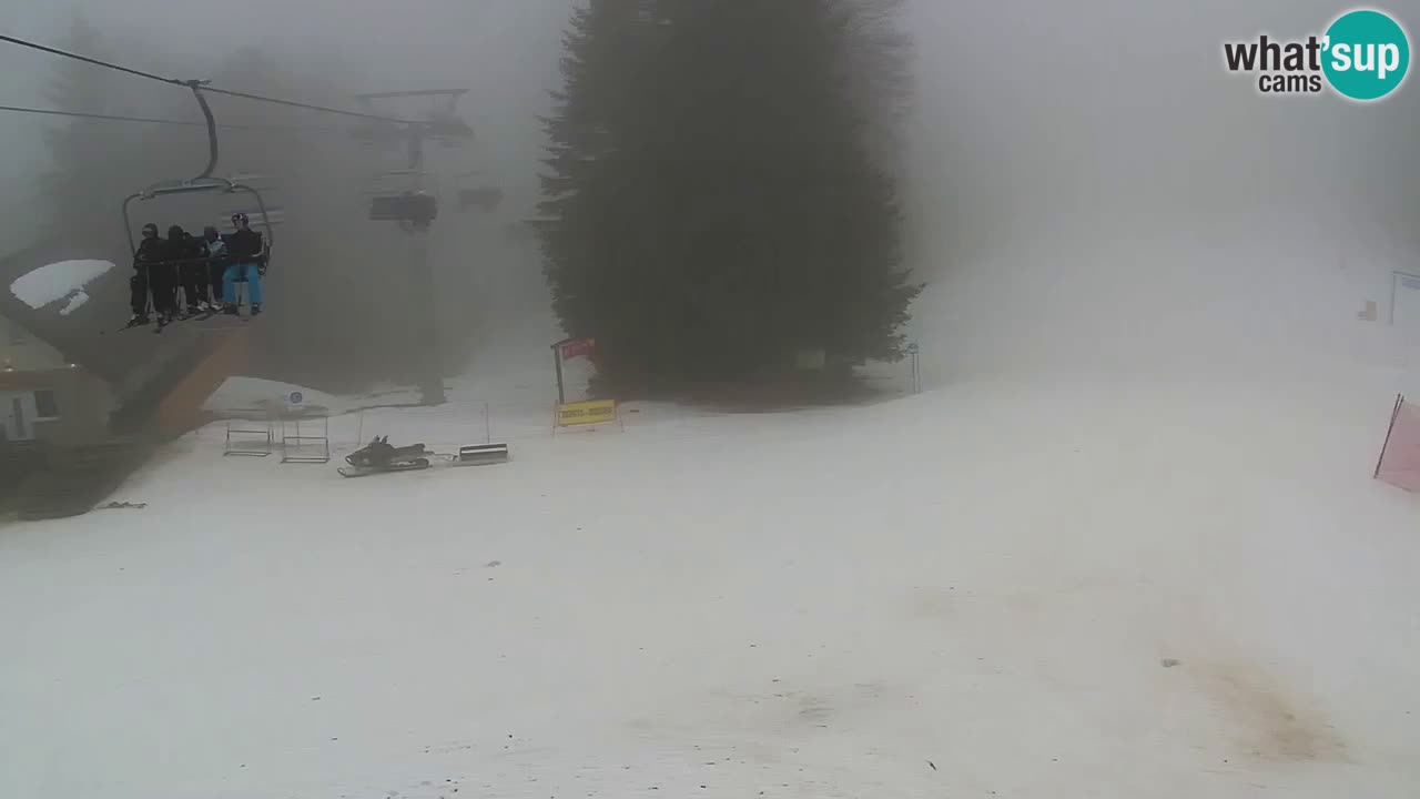 Stations de ski Maribor Pohorje web cam Ruška