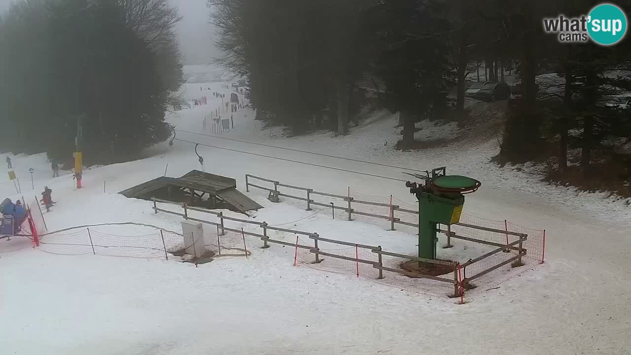 Smučišče Mariborsko Pohorje – spletna kamera Ruška zgoraj