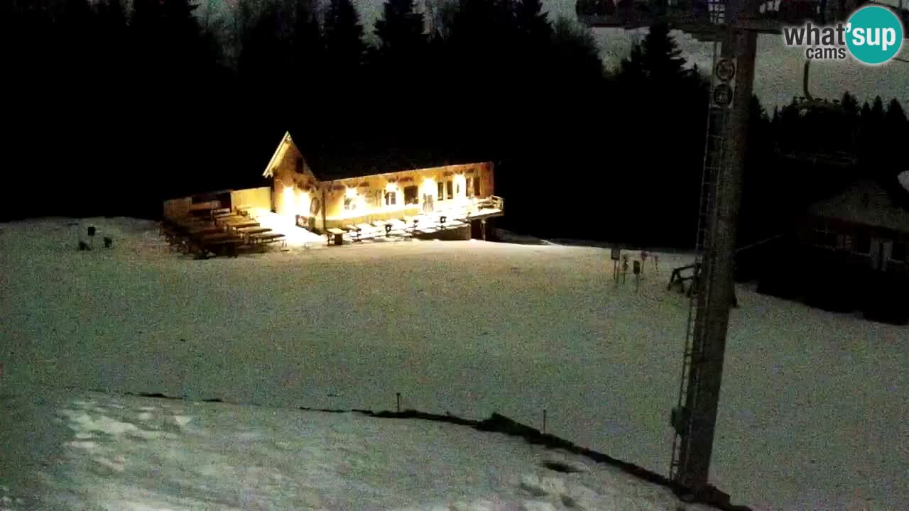 Smučišče Mariborsko Pohorje – spletna kamera Ruška zgoraj
