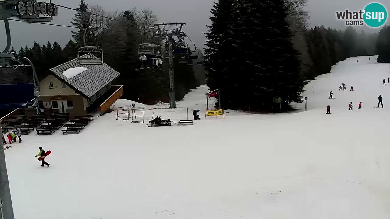 SKI Maribor Pohorje webcam Ruška