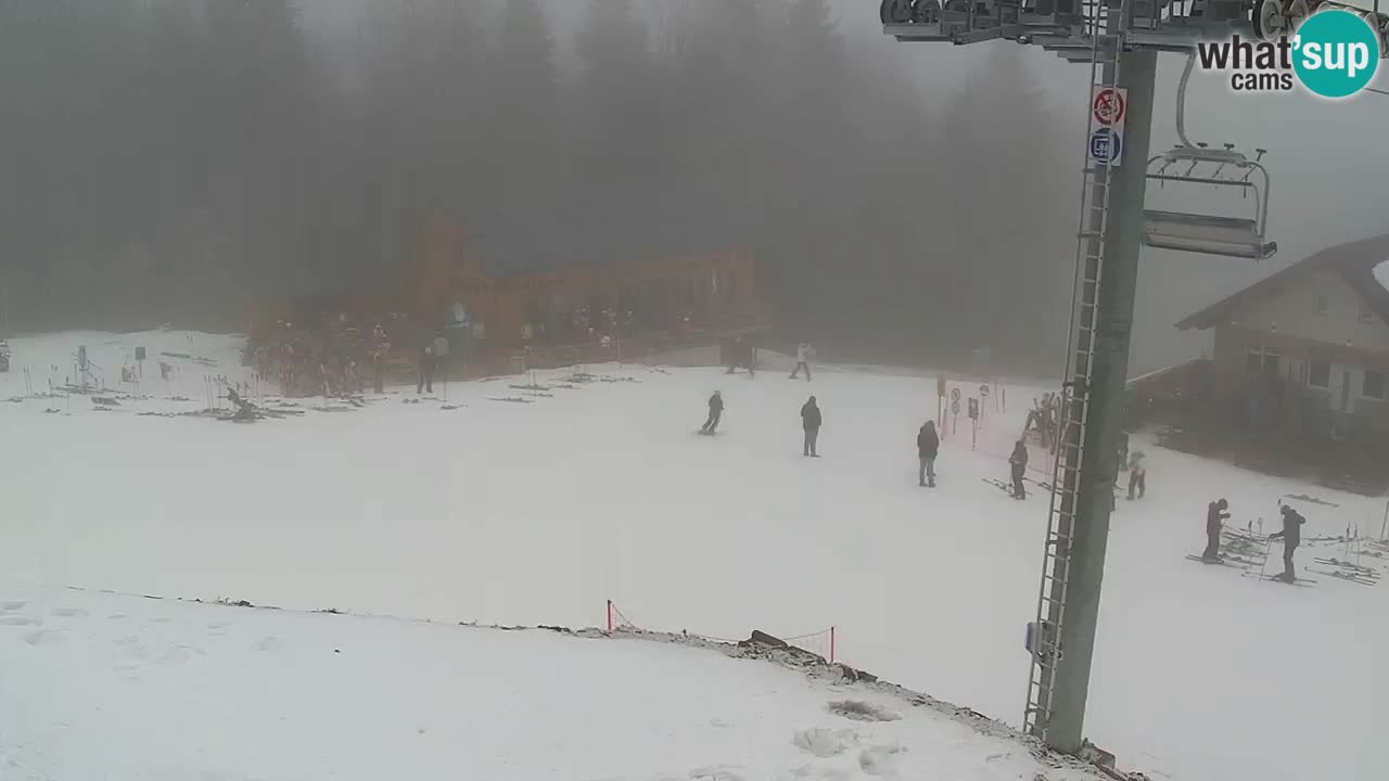 Smučišče Mariborsko Pohorje – spletna kamera Ruška zgoraj