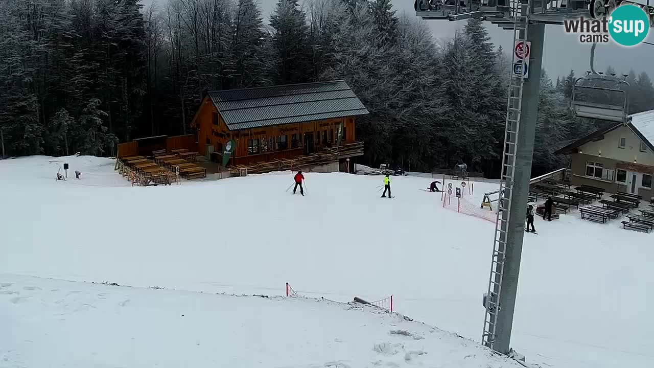Stations de ski Maribor Pohorje web cam Ruška