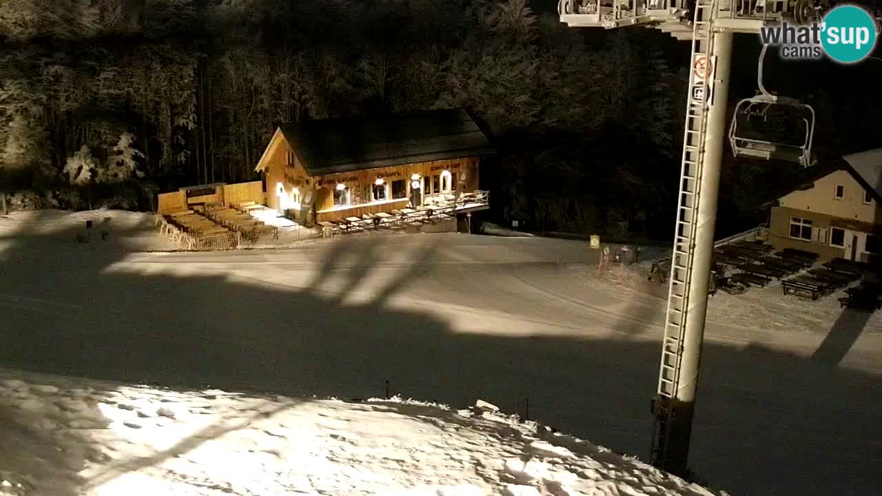 Smučišče Mariborsko Pohorje – spletna kamera Ruška zgoraj