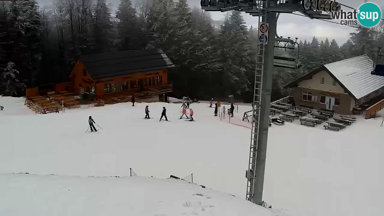 Smučišče Mariborsko Pohorje – spletna kamera Ruška zgoraj