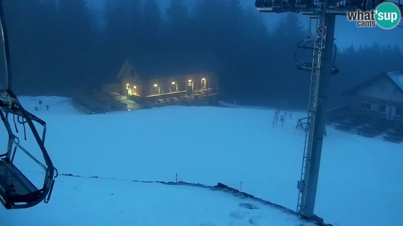 Smučišče Mariborsko Pohorje – spletna kamera Ruška zgoraj