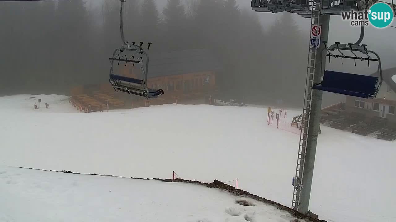 Stations de ski Maribor Pohorje web cam Ruška