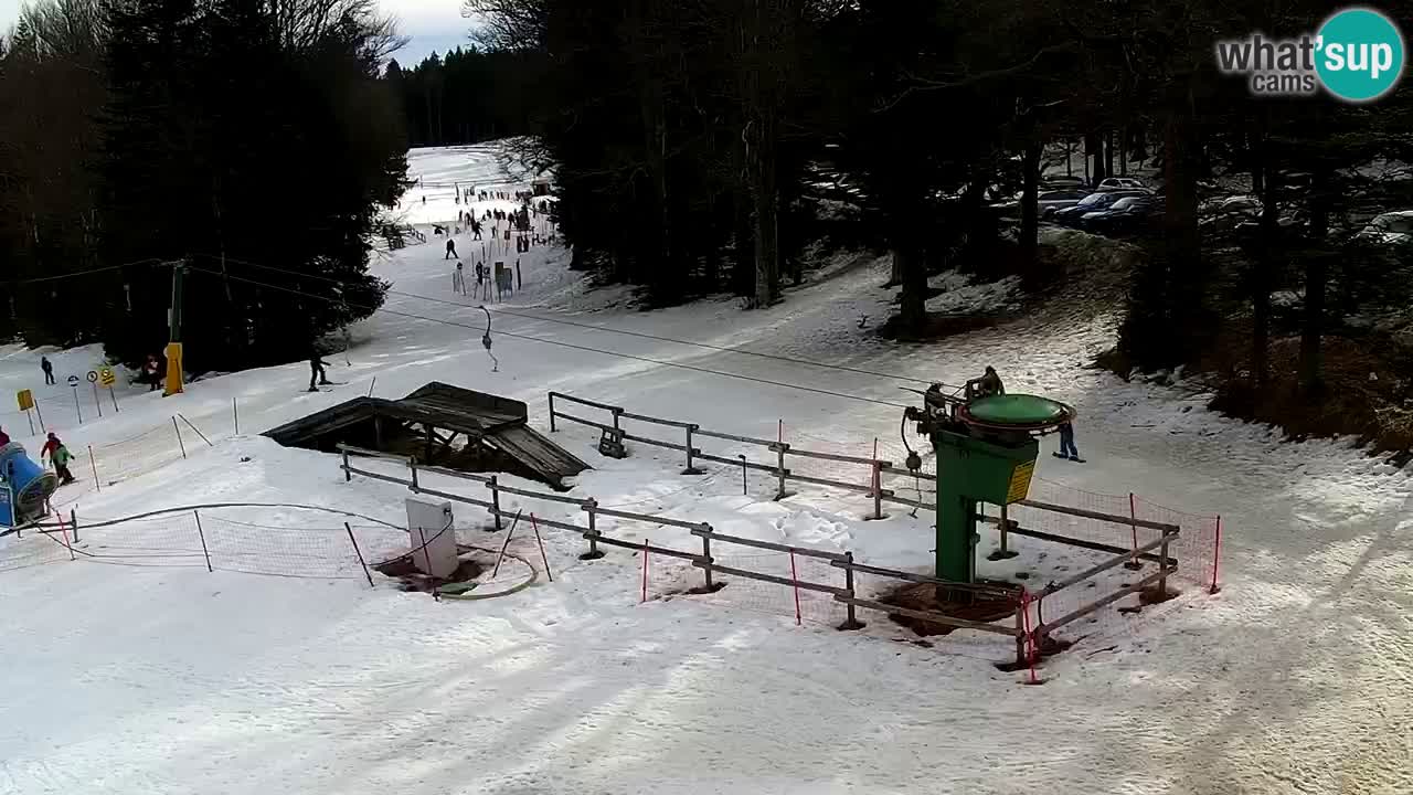 Smučišče Mariborsko Pohorje – spletna kamera Ruška zgoraj