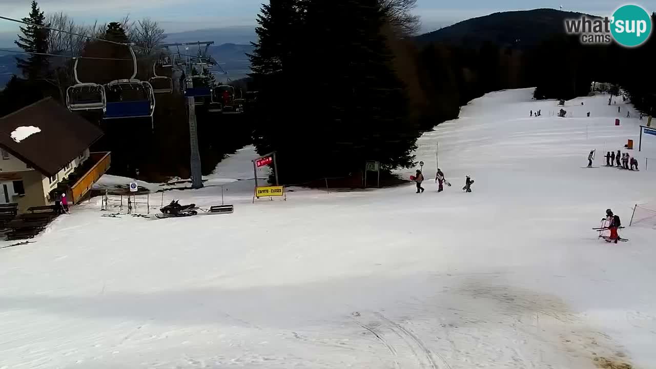 Smučišče Mariborsko Pohorje – spletna kamera Ruška zgoraj