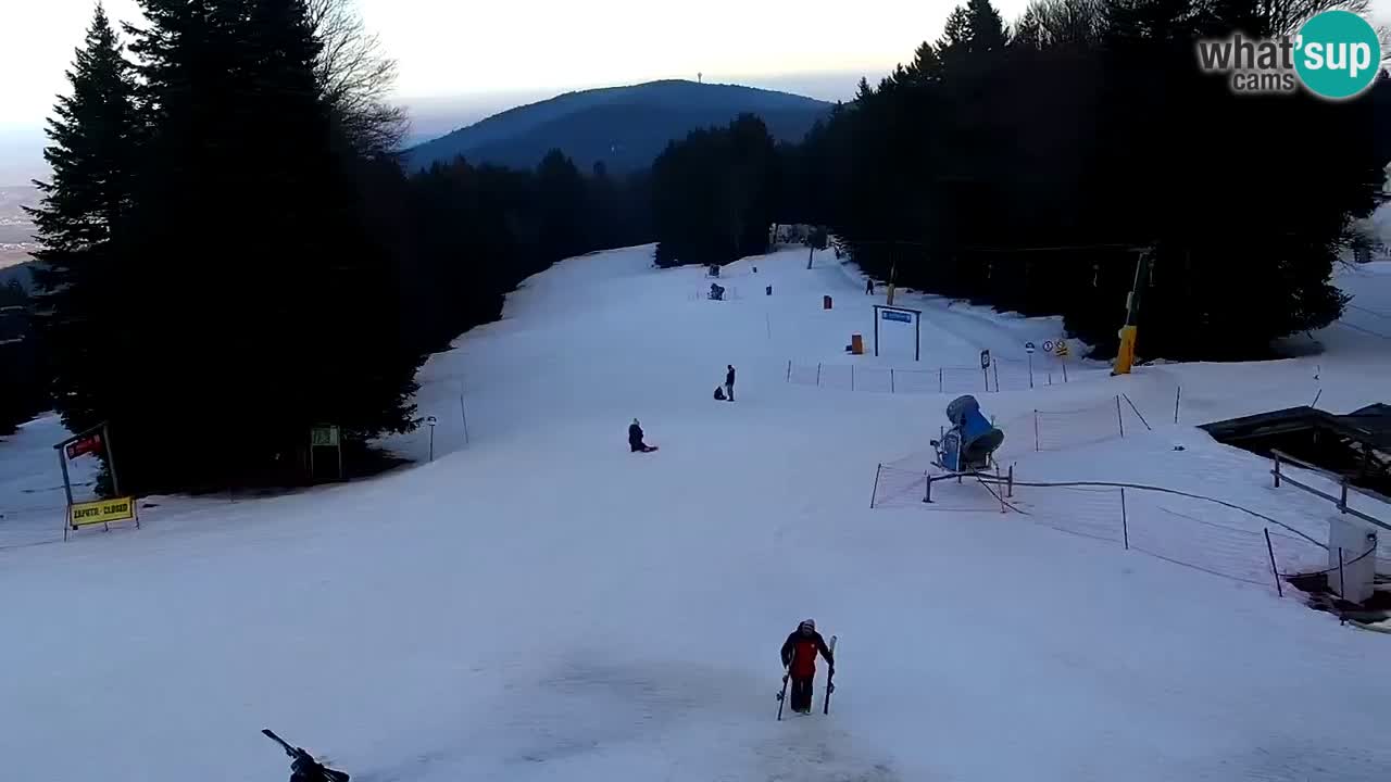 Stations de ski Maribor Pohorje web cam Ruška