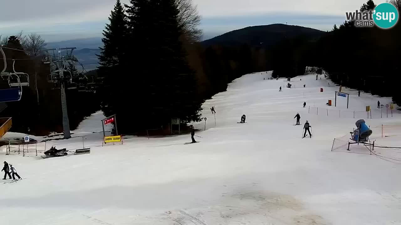 Smučišče Mariborsko Pohorje – spletna kamera Ruška zgoraj