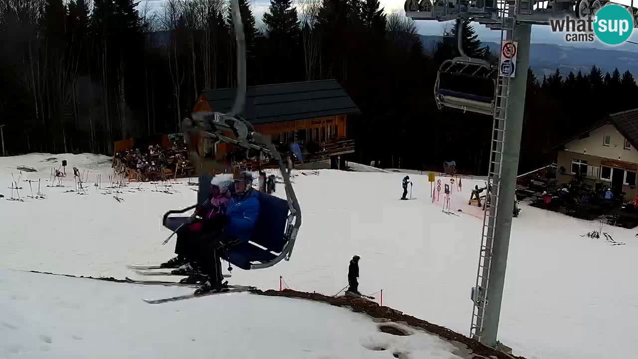 SKI Maribor Pohorje webcam Ruška
