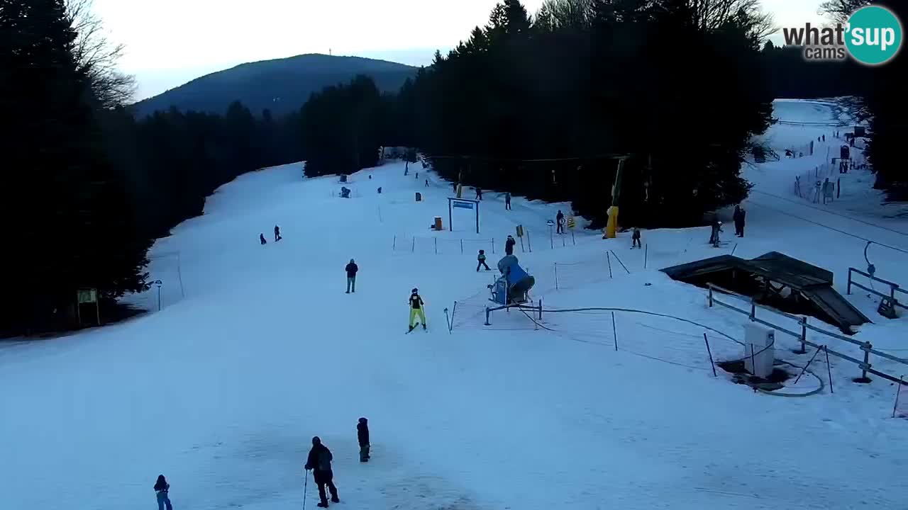 Stations de ski Maribor Pohorje web cam Ruška
