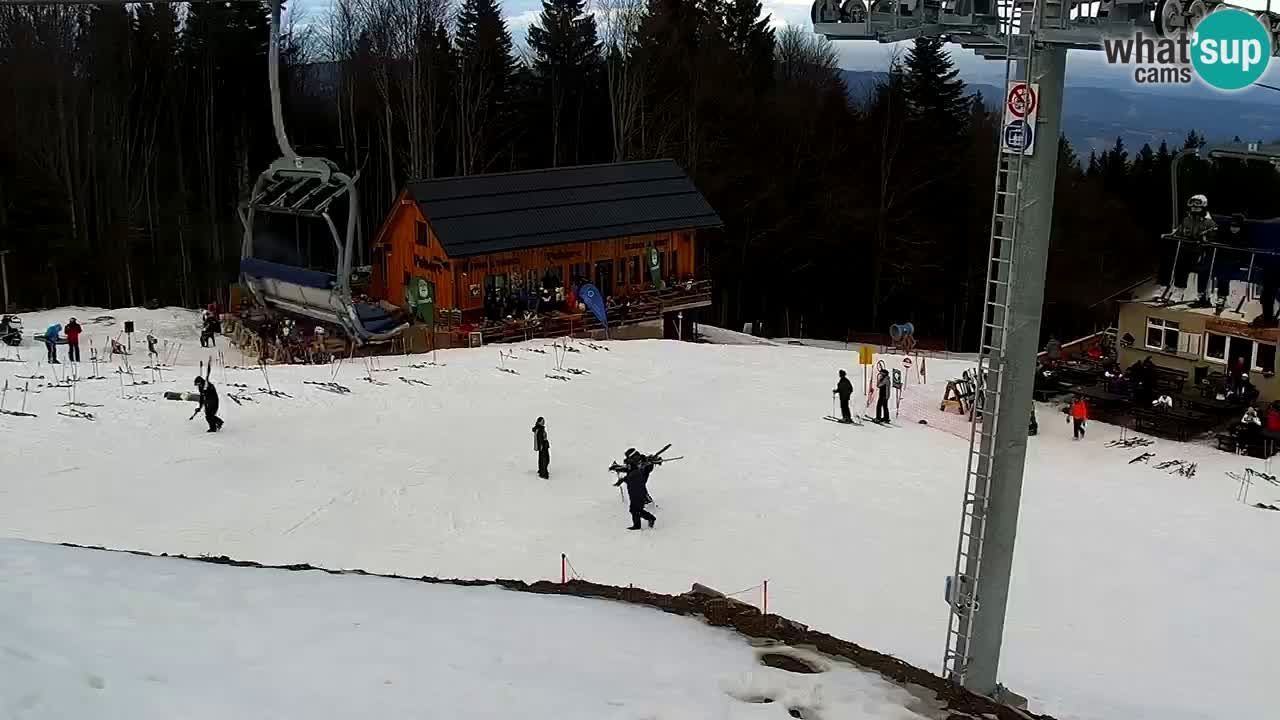 Skijalište Maribor Pohorje web kamera Ruška